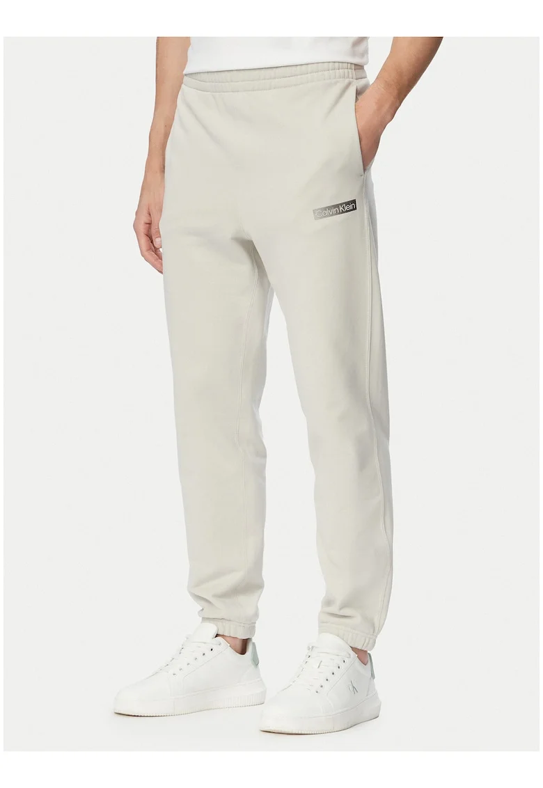 Pantaloni de trening uni regular fit