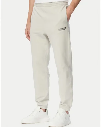 Pantaloni de trening uni regular fit