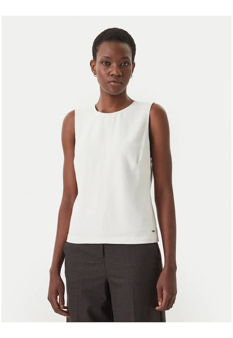 Top regular fit cu model uni