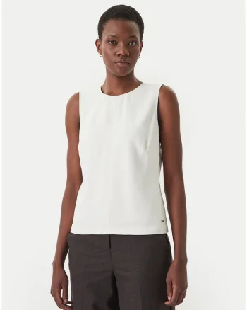 Top regular fit cu model uni