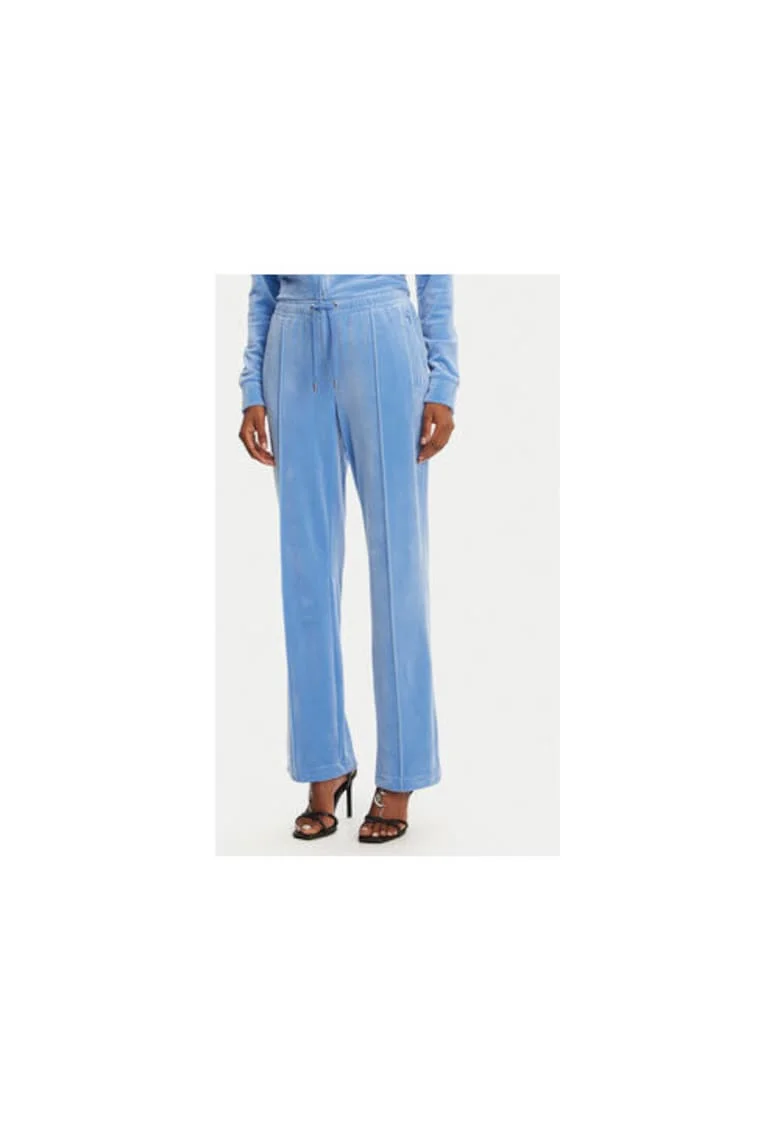 Pantaloni de trening dama  JCAPW045, Poliester/Elastan, Albastru, Albastru