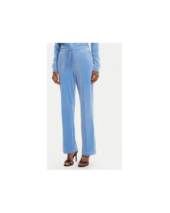 Pantaloni de trening dama  JCAPW045, Poliester/Elastan, Albastru, Albastru