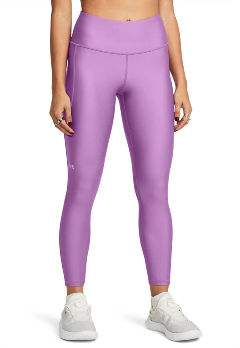 Colanti crop pentru antrenament Tech, Lila
