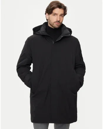 Geaca parka cu gluga,