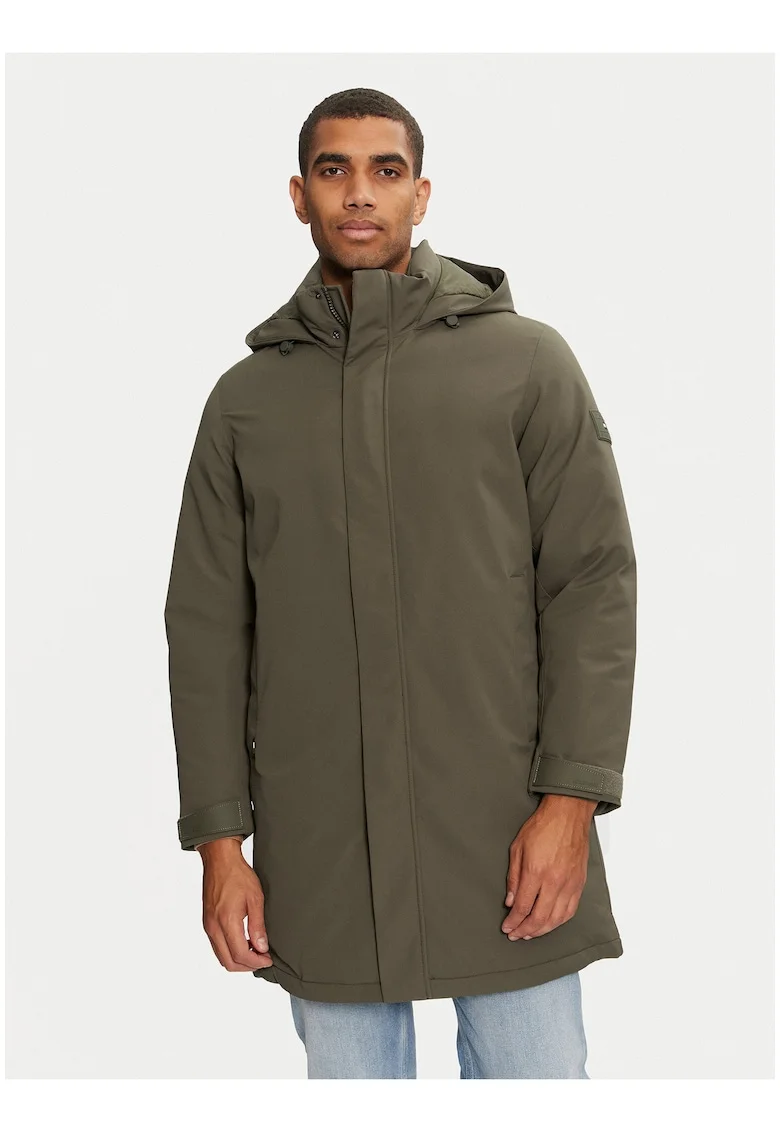 Geaca parka cu gluga,