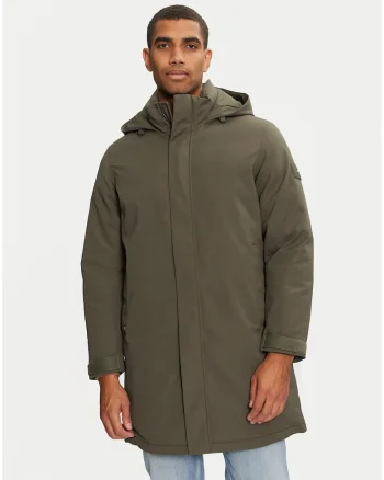 Geaca parka cu gluga,