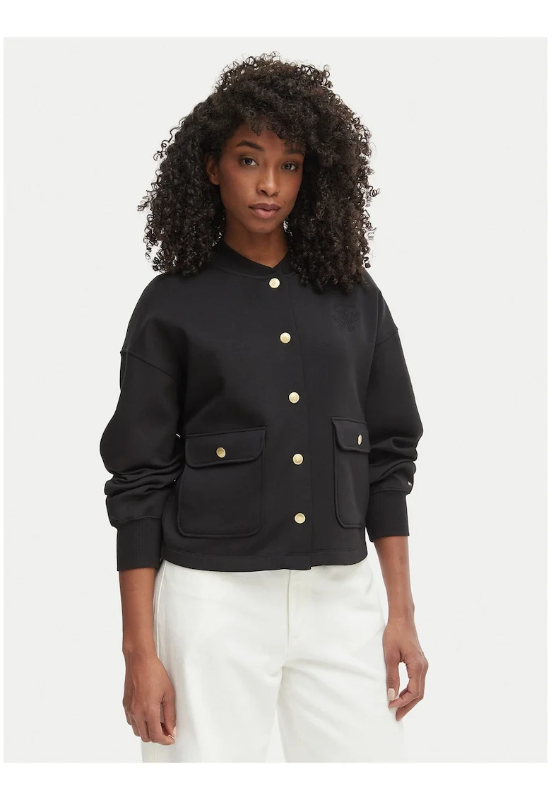 Jacketa cu nasturi regular fit