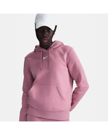 Hanorac sport dama  fleece, roz