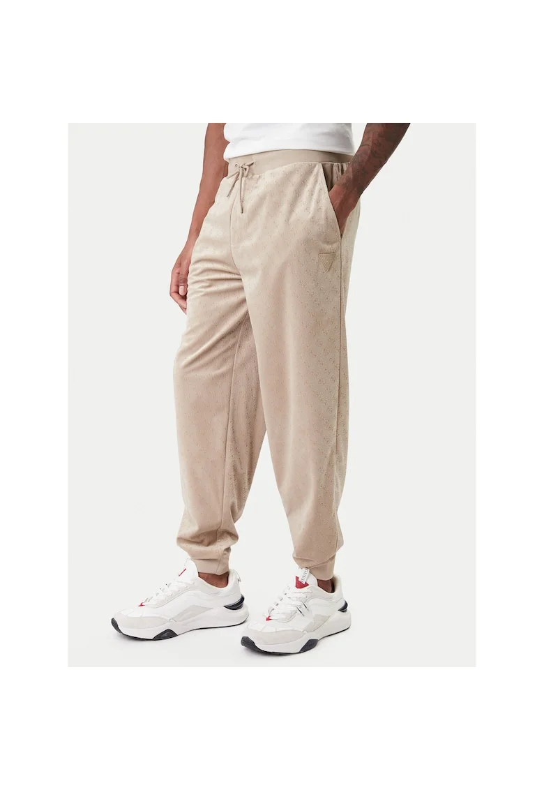 Pantaloni sport barbati,  poliester, bejdwqfwd, Bej