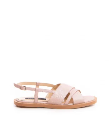 Sandale dama piele fara toc Rose Amalfi