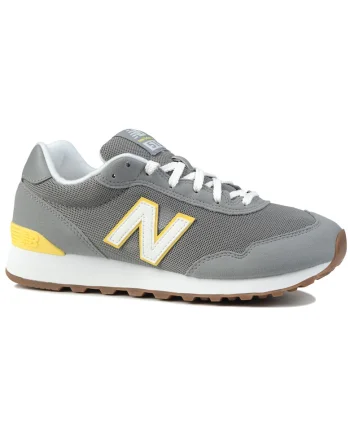 Pantofi sport  gri/galben, piele naturala, pentru alergare, set de sireturi inclus