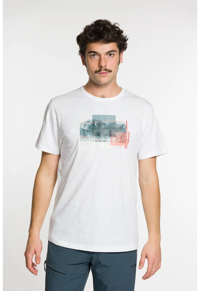 Tricou sport barbati  MACKAY, alb, Alb