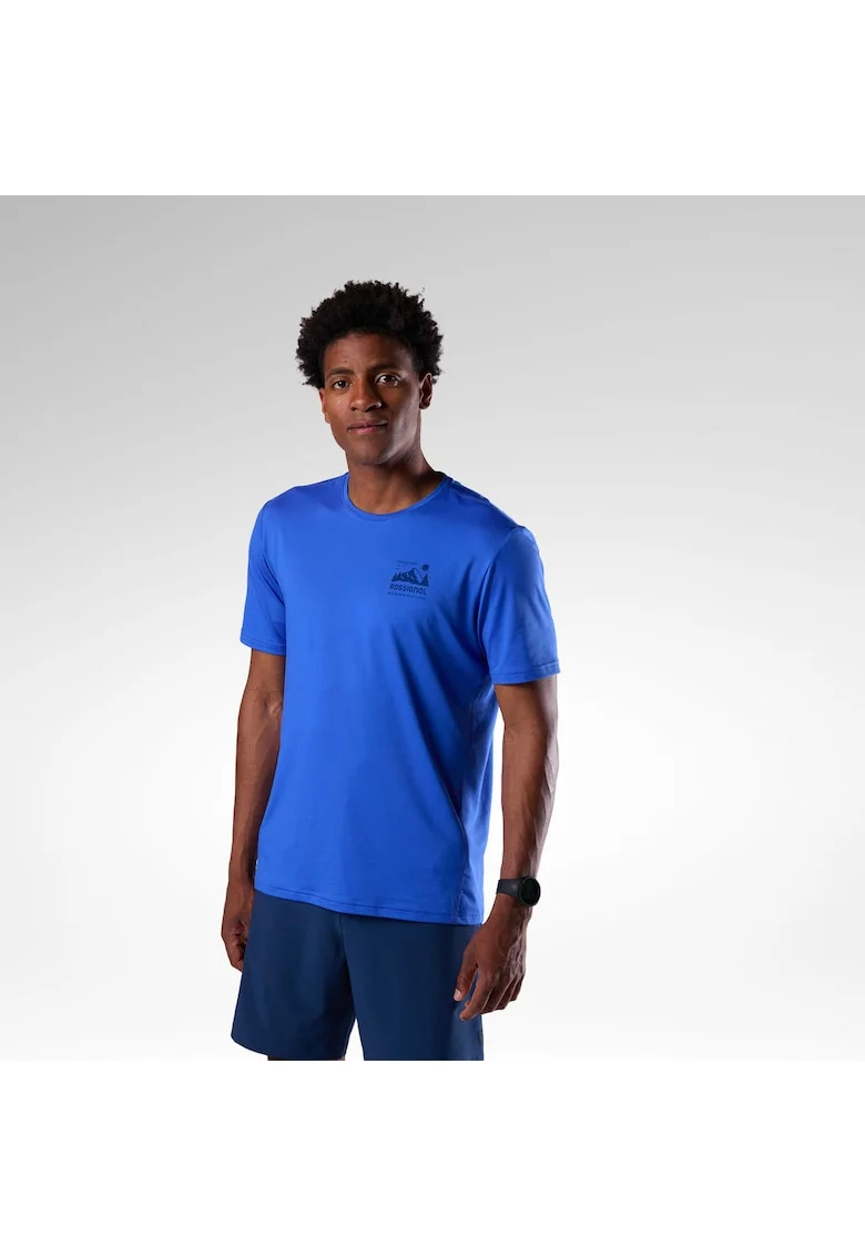 Tricou sport barbati  GRAPHIC ACTIVE TEE, albastru, Albastru