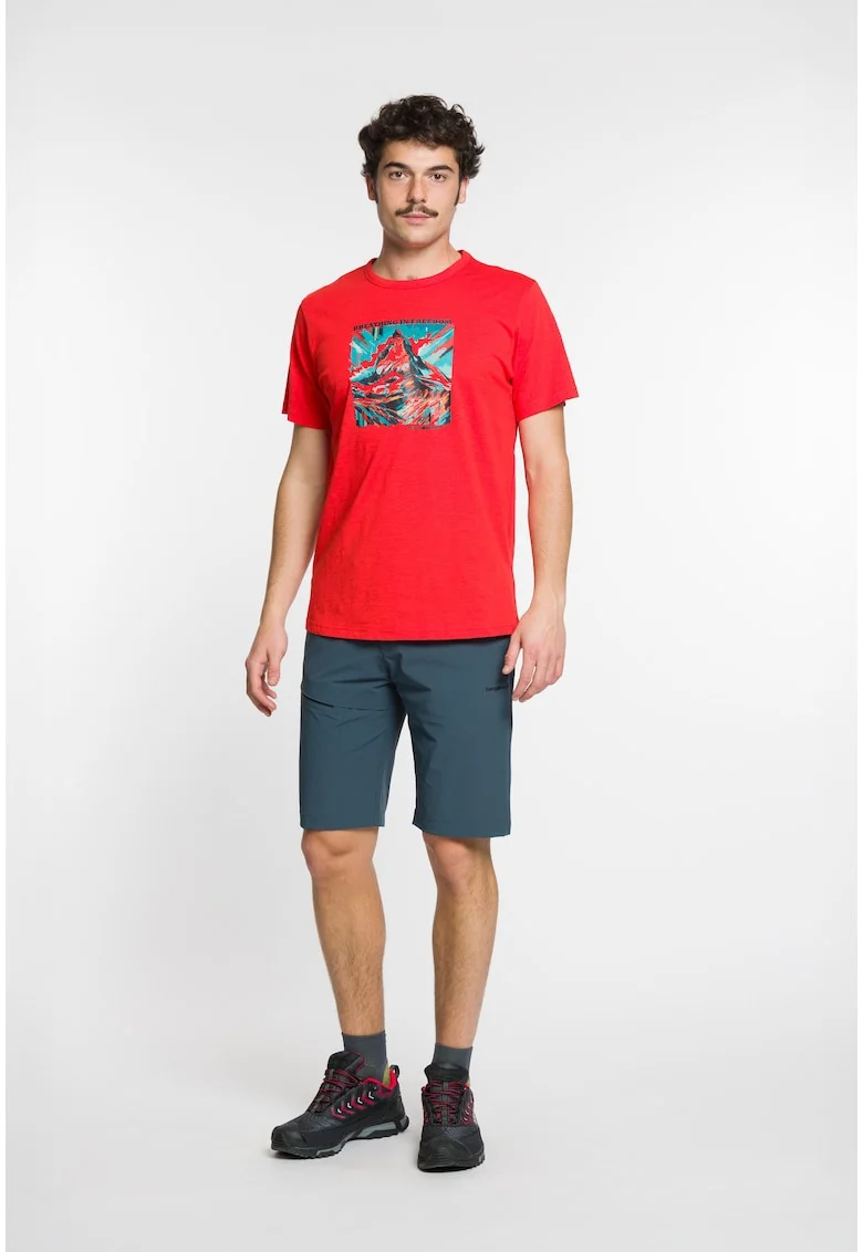 Tricou sport barbati  WARNICK, rosu, Rosu