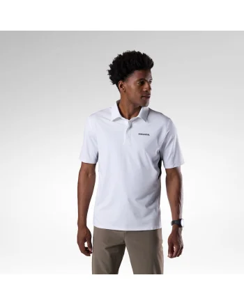 Tricou sport alb  LYCIAN POLO, Alb