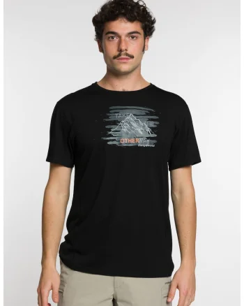 Tricou sport barbati  ARVIEUX, negru, Negru