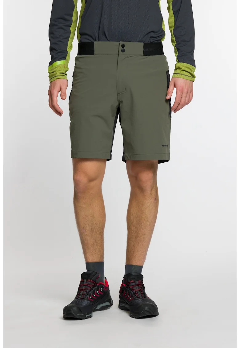 Pantaloni scurti barbati  HORNAVAN DF, verde inchis, Verde inchis