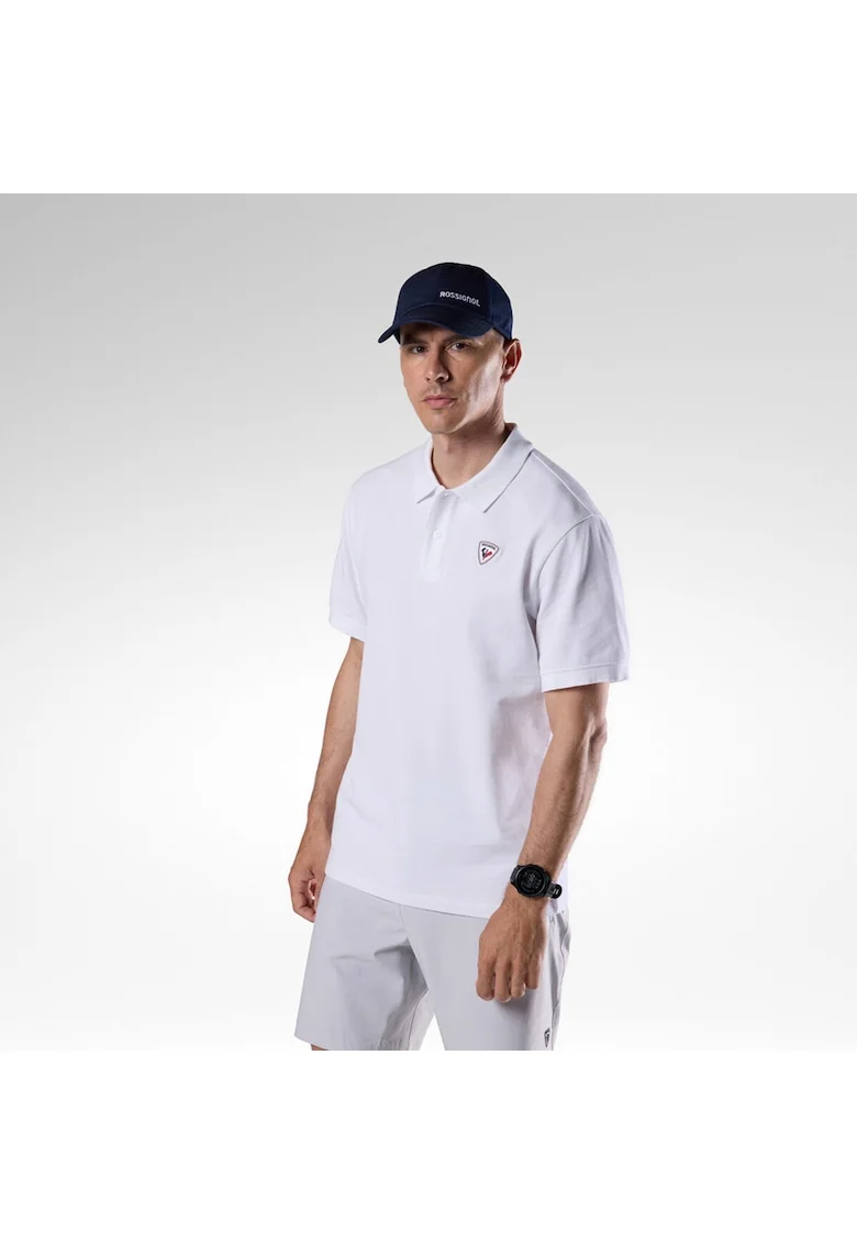 Tricou sport barbati  M TRAYE POLO, alb, Alb