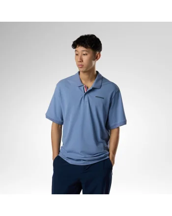 Tricou sport barbati  M LOGO POLO, albastru, Albastru