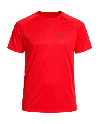 Tricou sport barbati  COUVET, rosu, Rosu