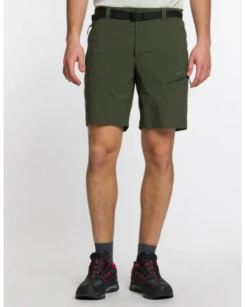 Pantaloni scurti barbati  LIMUT SF, verde inchis, Verde inchis