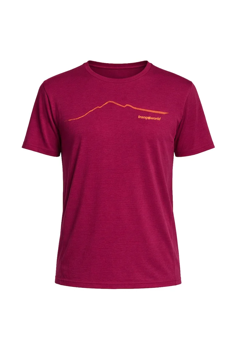 Tricou sport barbati  SERNEUS, rosu inchis, Rosu inchis