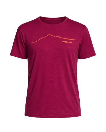 Tricou sport barbati  SERNEUS, rosu inchis, Rosu inchis
