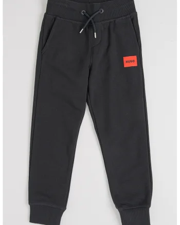 Pantaloni de trening cu talie ajustabila, Rosu/Negru