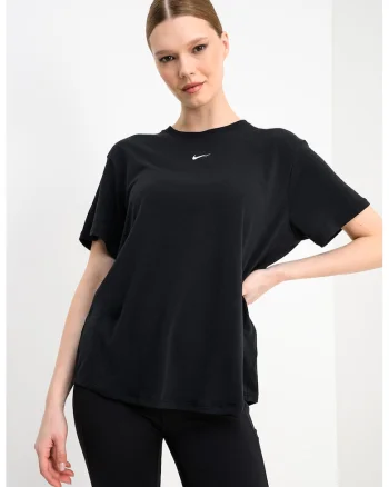 Tricou relaxed-fit pentru fitness One, Alb/Negru