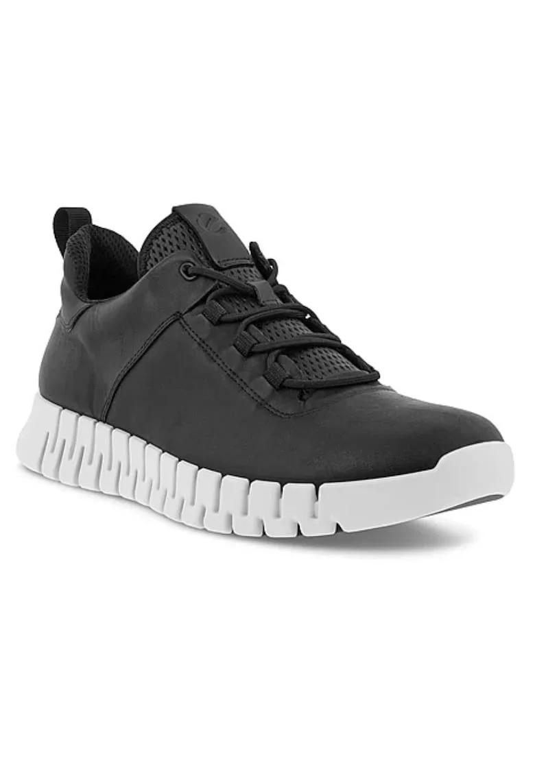 Pantofi barbati  piele naturala, negru, Negru
