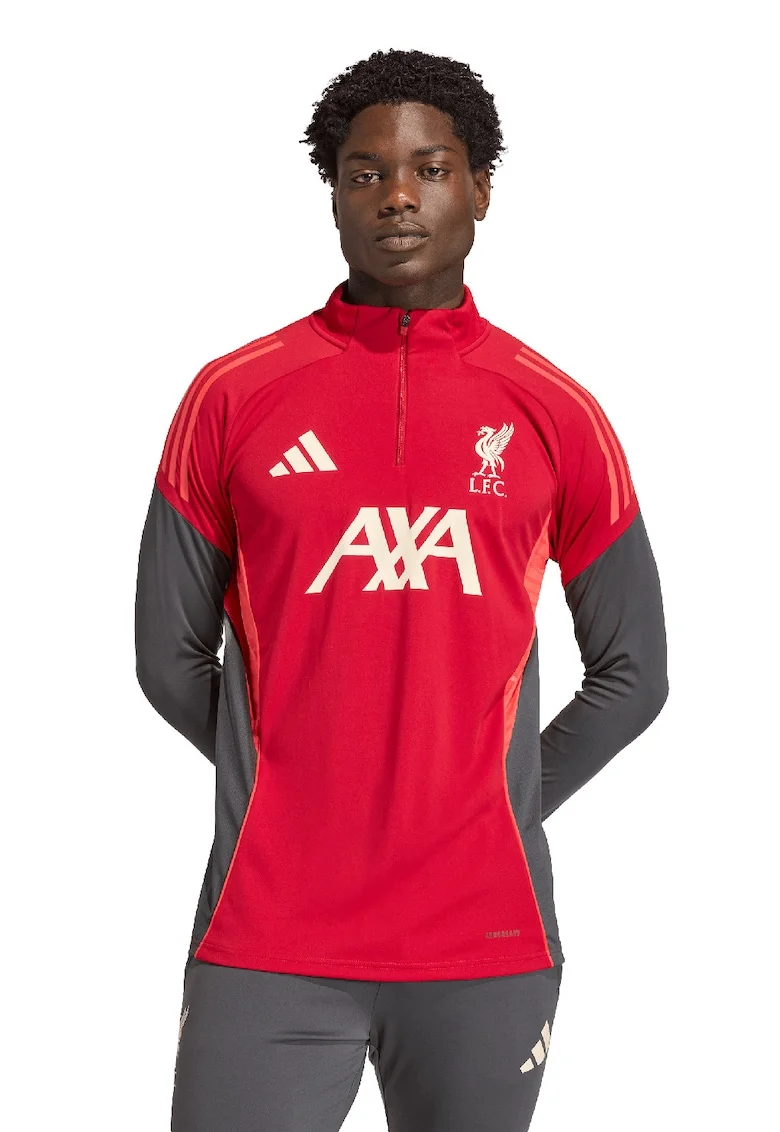 Bluza pentru fotbal Liverpool, Rosu/Gri inchis