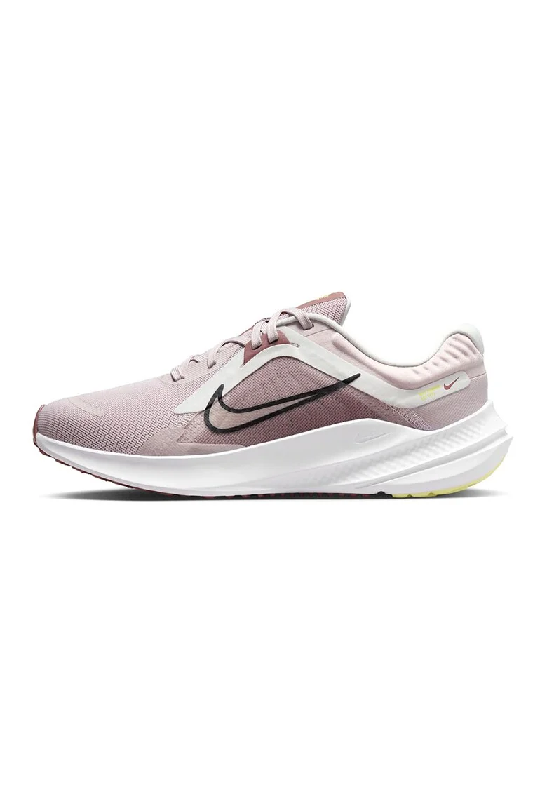 Pantofi low-top pentru alergare Quest 5, Alb/Roz prafuit