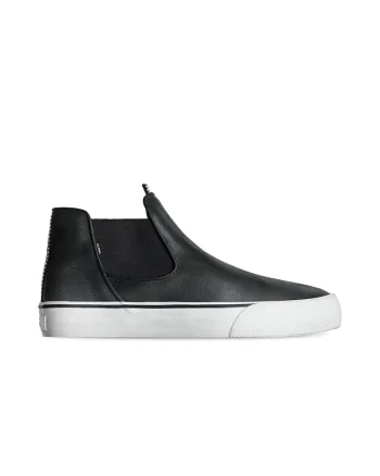 Pantofi sport dama,  Piele, Negru, Negru