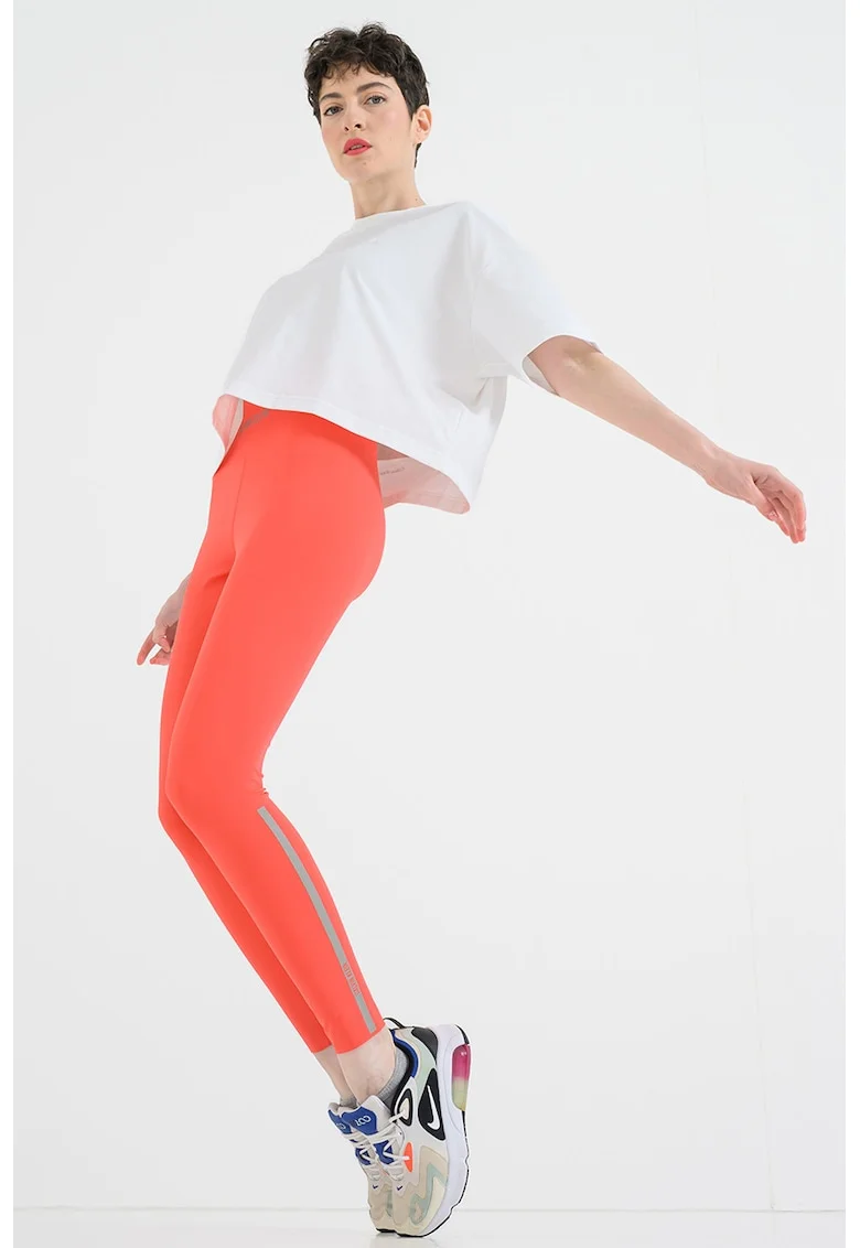 Colanti cu talie inalta pentru fitness, Coral