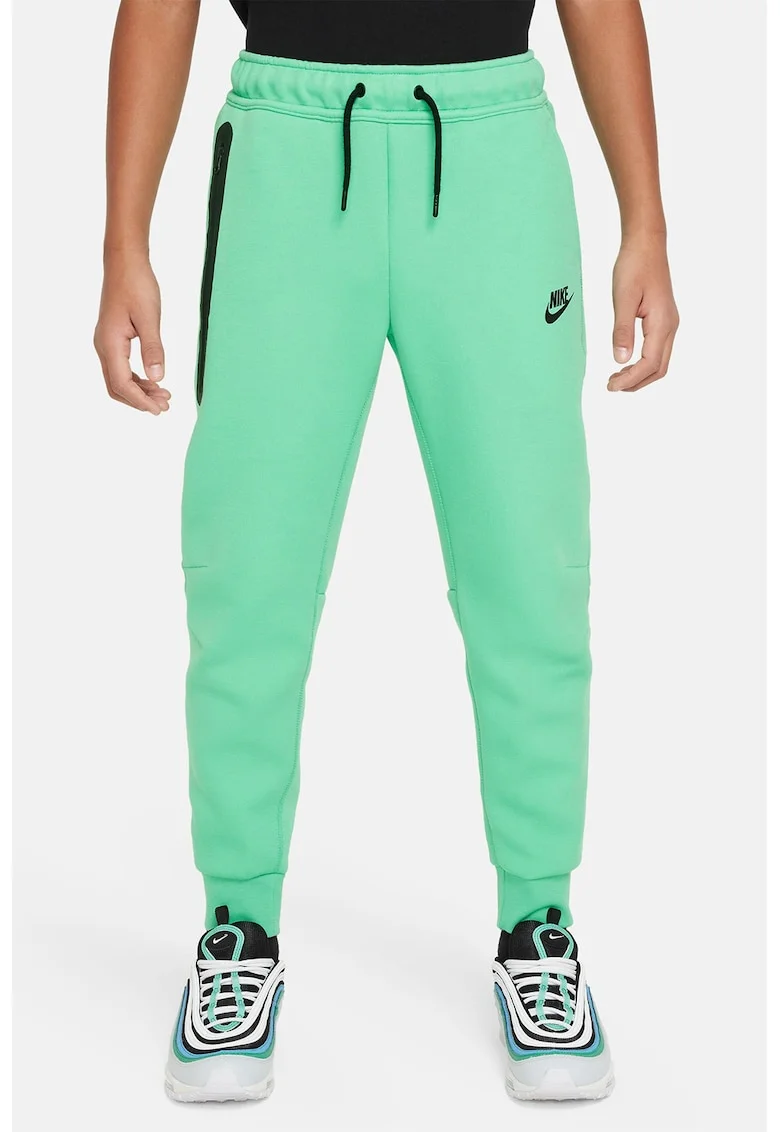 Pantaloni de trening cu talie ajustabila Sportswear Tech, Verde deschis