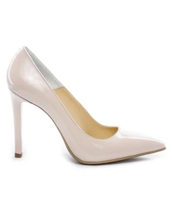 Pantofi stiletto piele naturala Nude Glow
