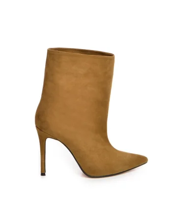 Botine Dama Piele Naturala Camel Cardie