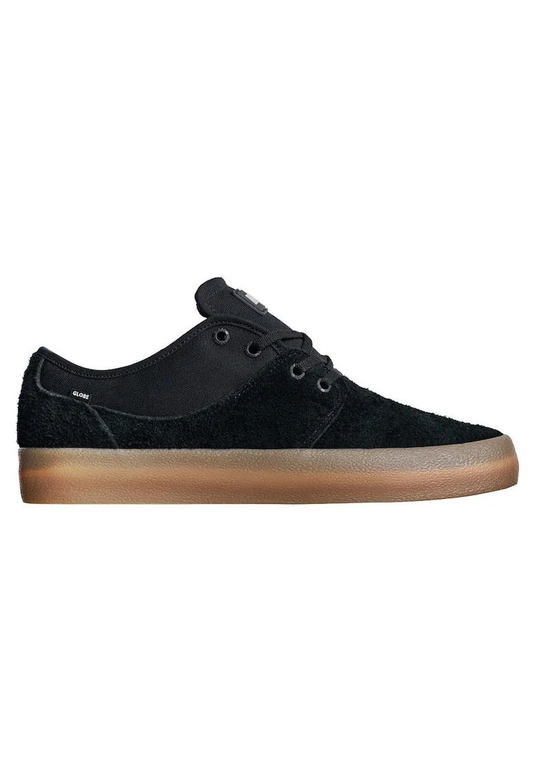 Pantofi unisex pentru skateboarding din piele intoarsa si detalii din panza