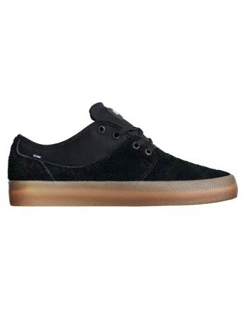 Pantofi unisex pentru skateboarding din piele intoarsa si detalii din panza