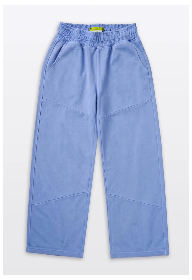 Pantaloni de trening cu croiala ampla si talie elastica