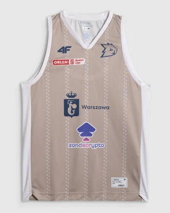 Maiou sportiv  Dziki Warszawa, tehnologie 4FDry, respirabil, bej,