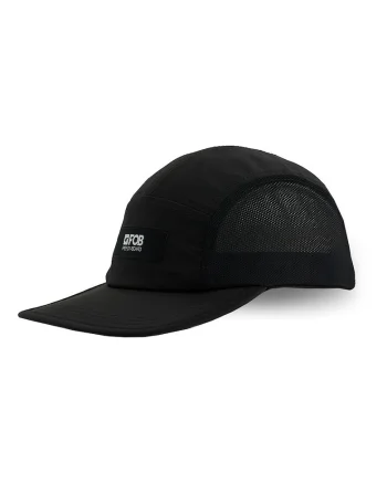 Sapca cu cozoroc  5 panouri, reglabila, negru