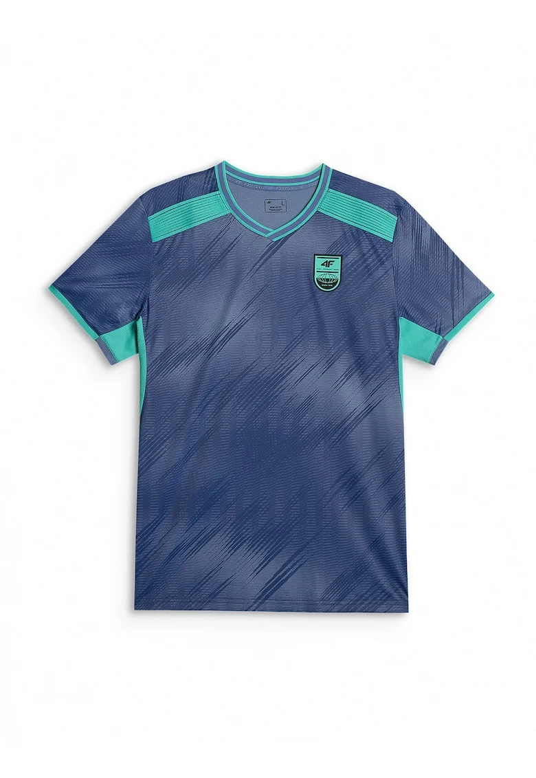 Tricou sport barbati,  regular, uscare rapida, poliester, bleumarin
