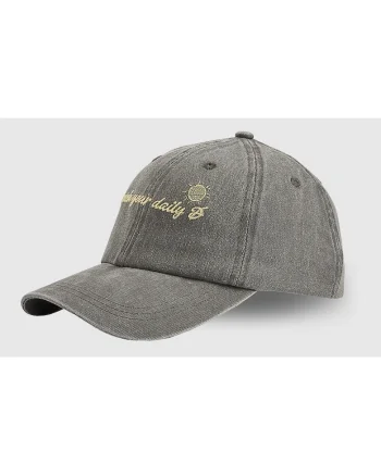 Sapca dama  strapback bumbac gri 56cm XS/S
