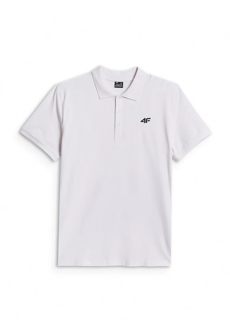 Tricou polo barbati,  regular, alb, bumbac