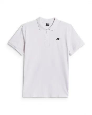 Tricou polo barbati,  regular, alb, bumbac