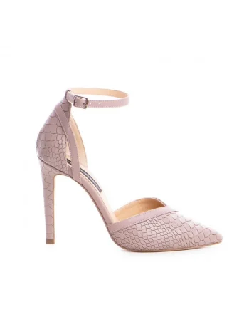 Pantofi stiletto piele naturala Lila Renee