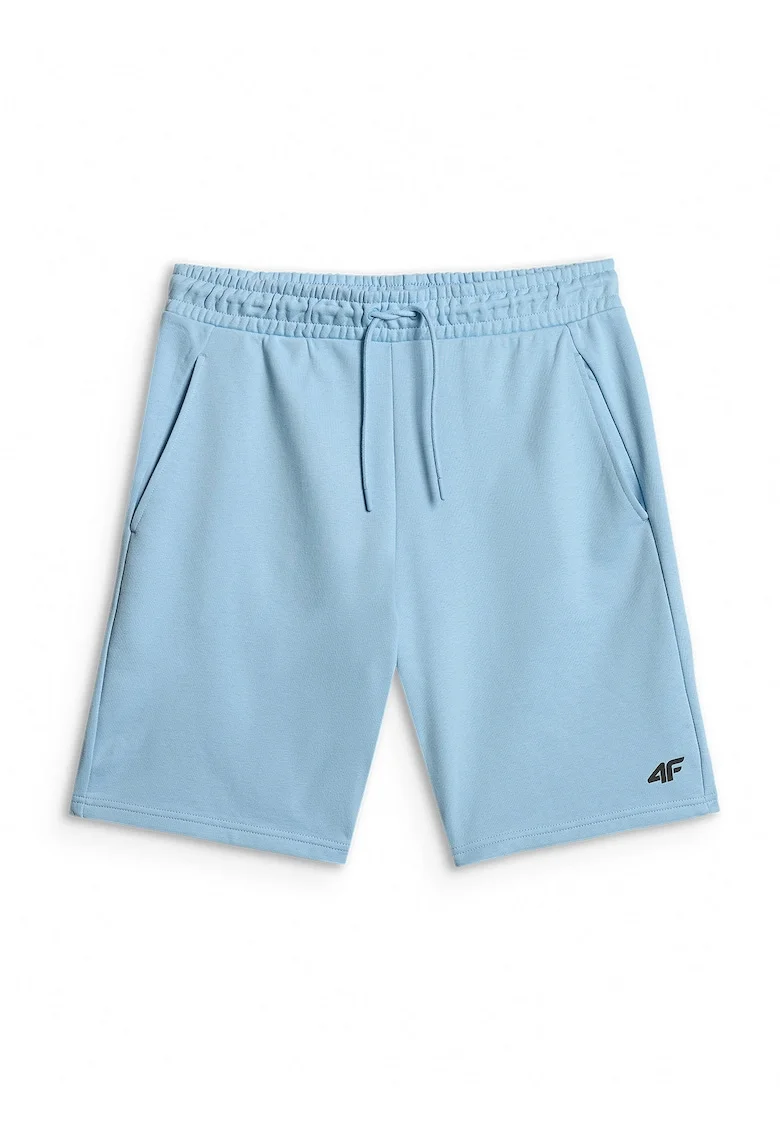 Pantaloni sport barbati  model M0970, talie ajustabila, 2 buzunare, albastru, material usor