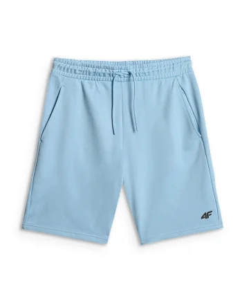 Pantaloni sport barbati  model M0970, talie ajustabila, 2 buzunare, albastru, material usor