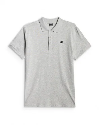 Tricou barbati,  gri, regular, Gri